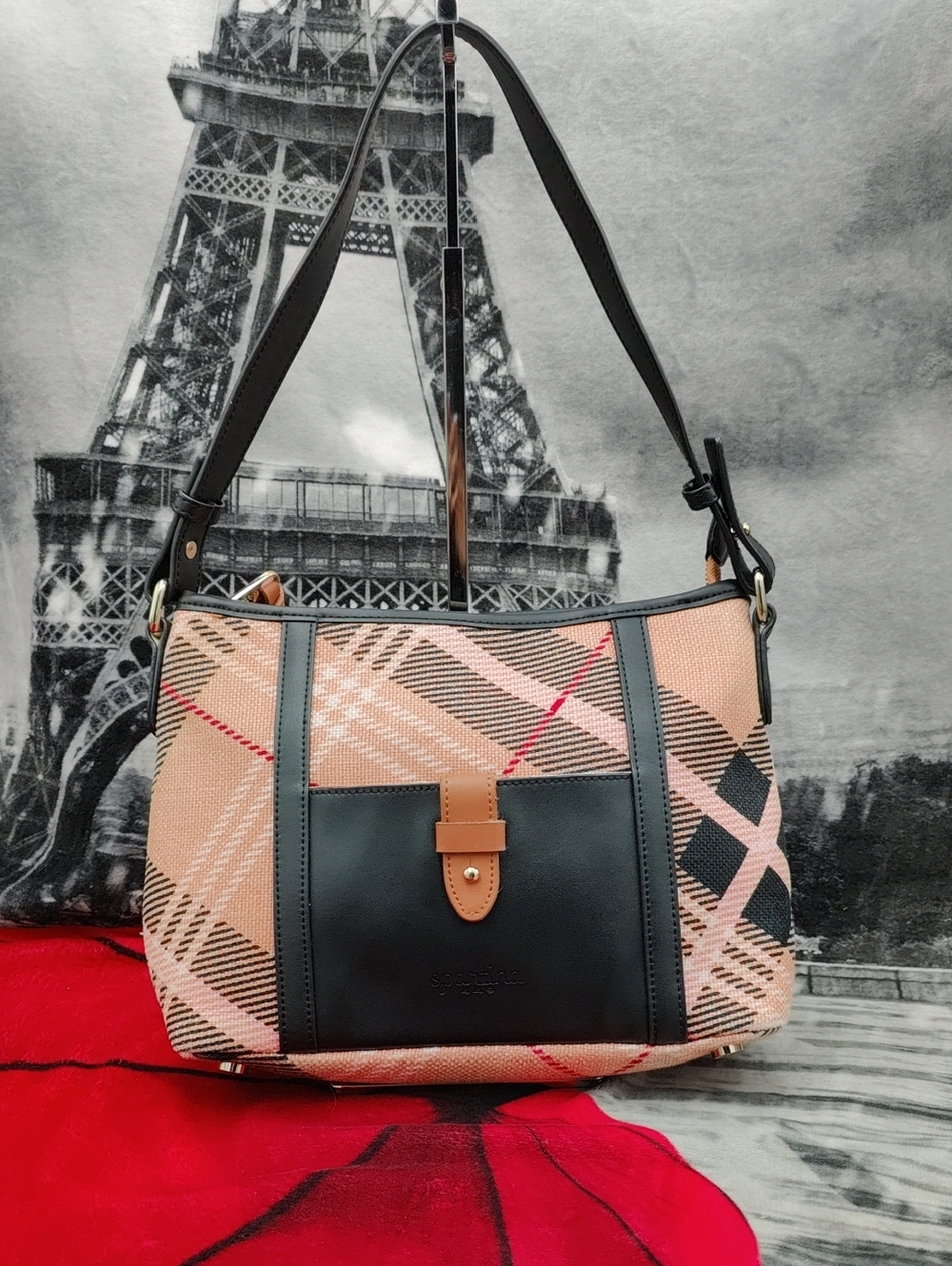 Spartina 449 Plaid Shoulder Bag